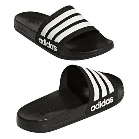 adidas adilette shower sandalen 6 zwart|adidas Men's Adilette Shower Slide Sandal .